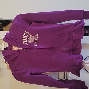 Juicy couture kids zip up hoodie